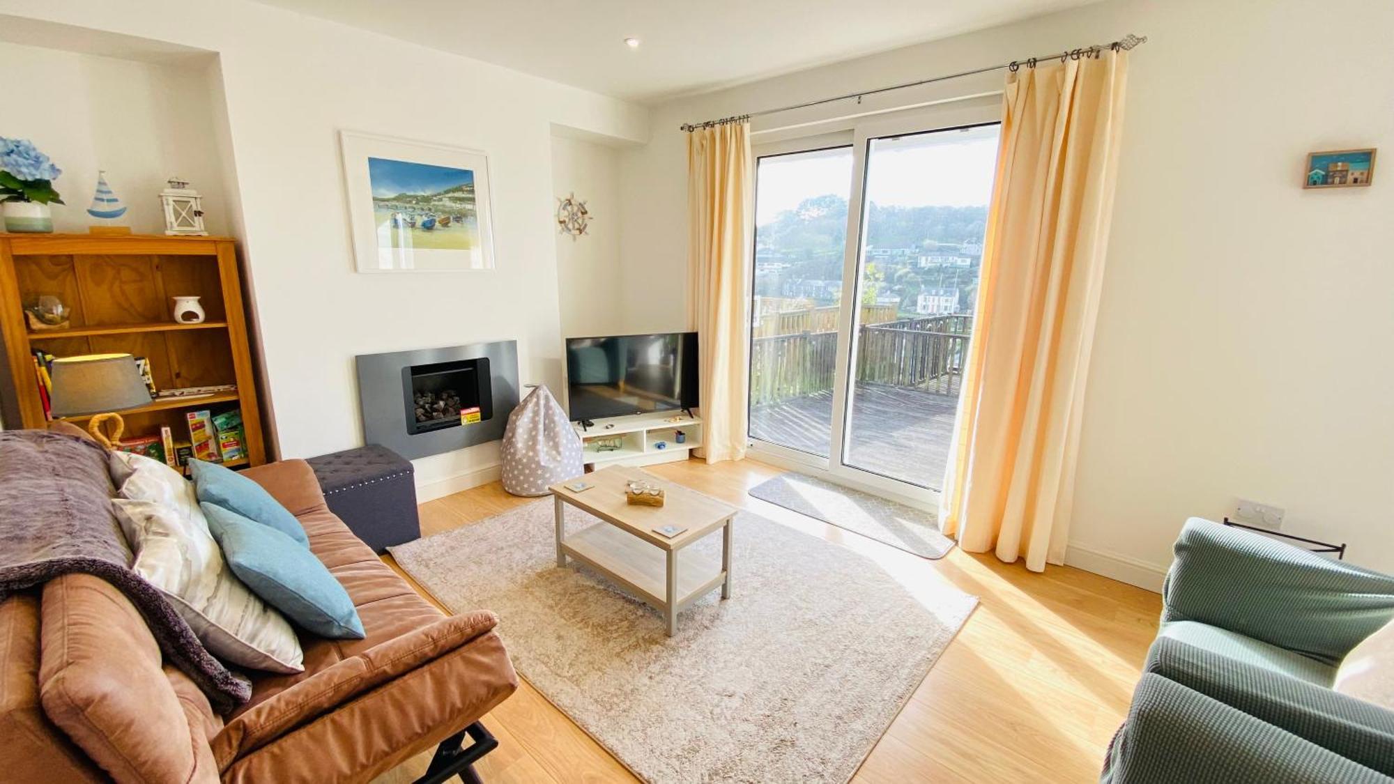 The Hillocks, Looe - Two Bedroom House With Fabulous Views Of Looe Town And Harbour Zewnętrze zdjęcie