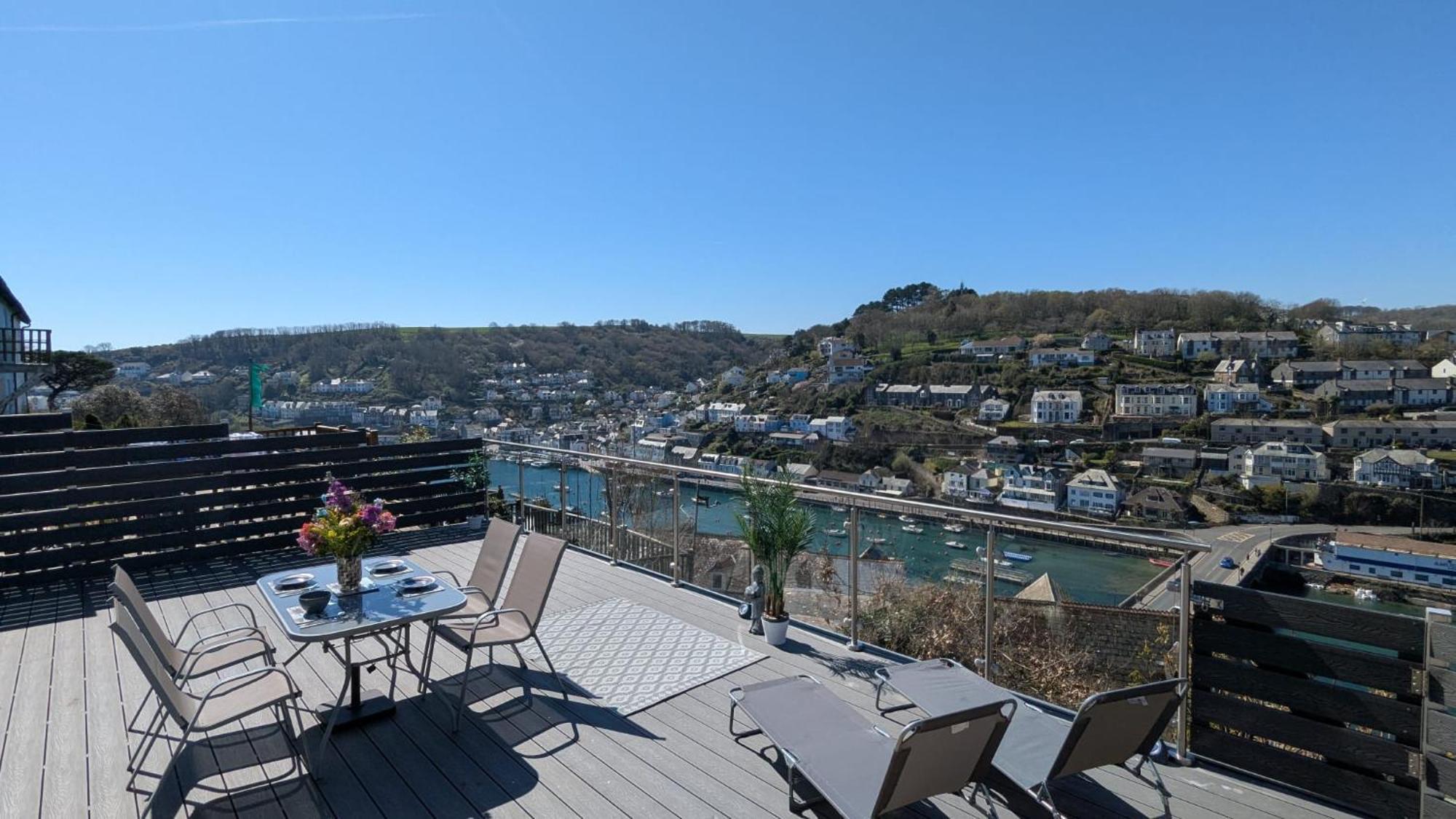 The Hillocks, Looe - Two Bedroom House With Fabulous Views Of Looe Town And Harbour Zewnętrze zdjęcie